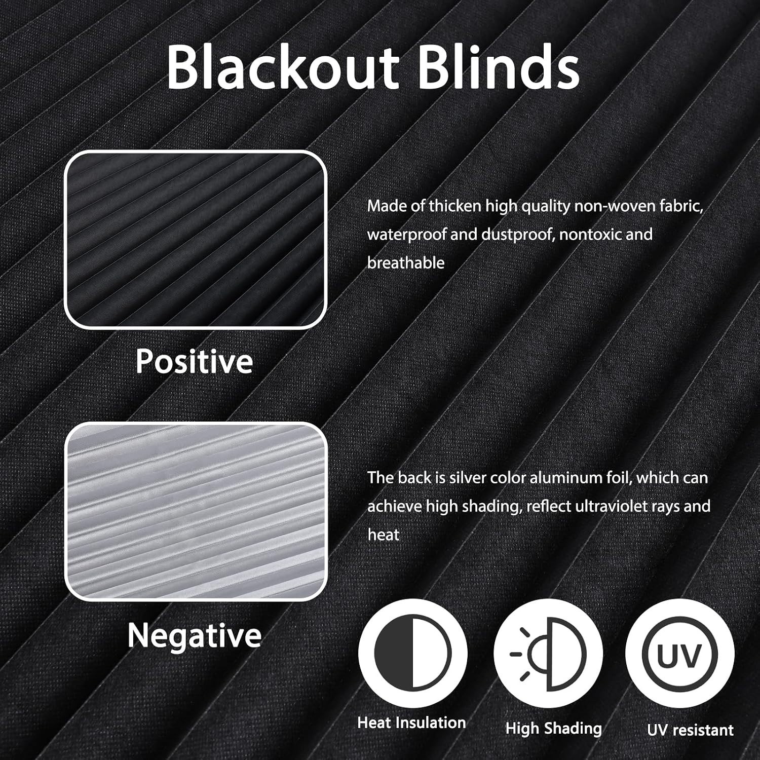 Paper Blinds Temporary Window Blinds Light Filtering No Drill Stick on Cut to…