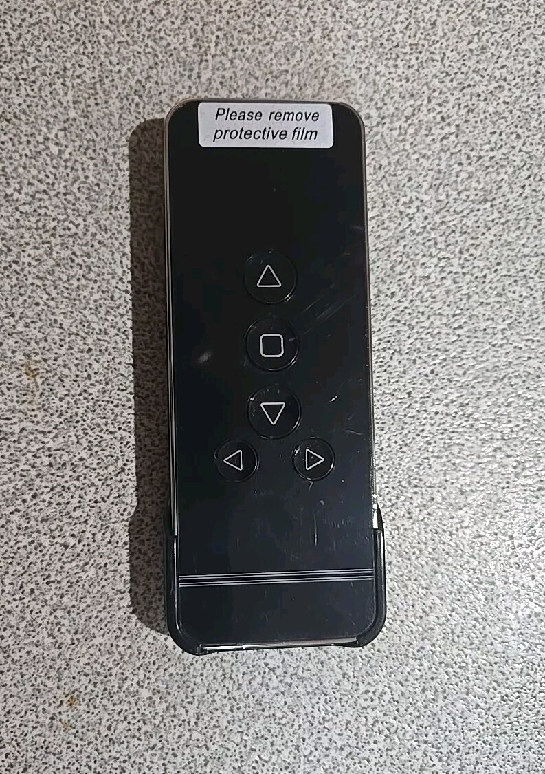REMOTE CONTROL BY-305 FOR BOFU SHADE MOTOR 5 Channels. Black