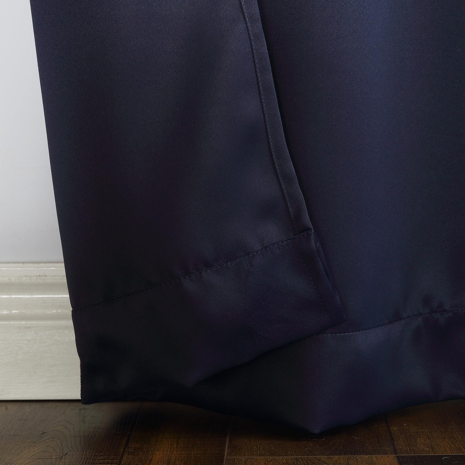 Energy Saving Blackout Grommet Curtain Panel 40″x108″ Navy Blue