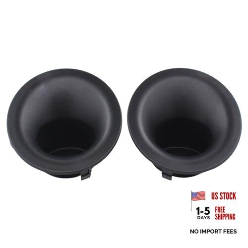 Front Driver and Passenger Side Fog Light Cover for Dodge Challenger 2015-2023