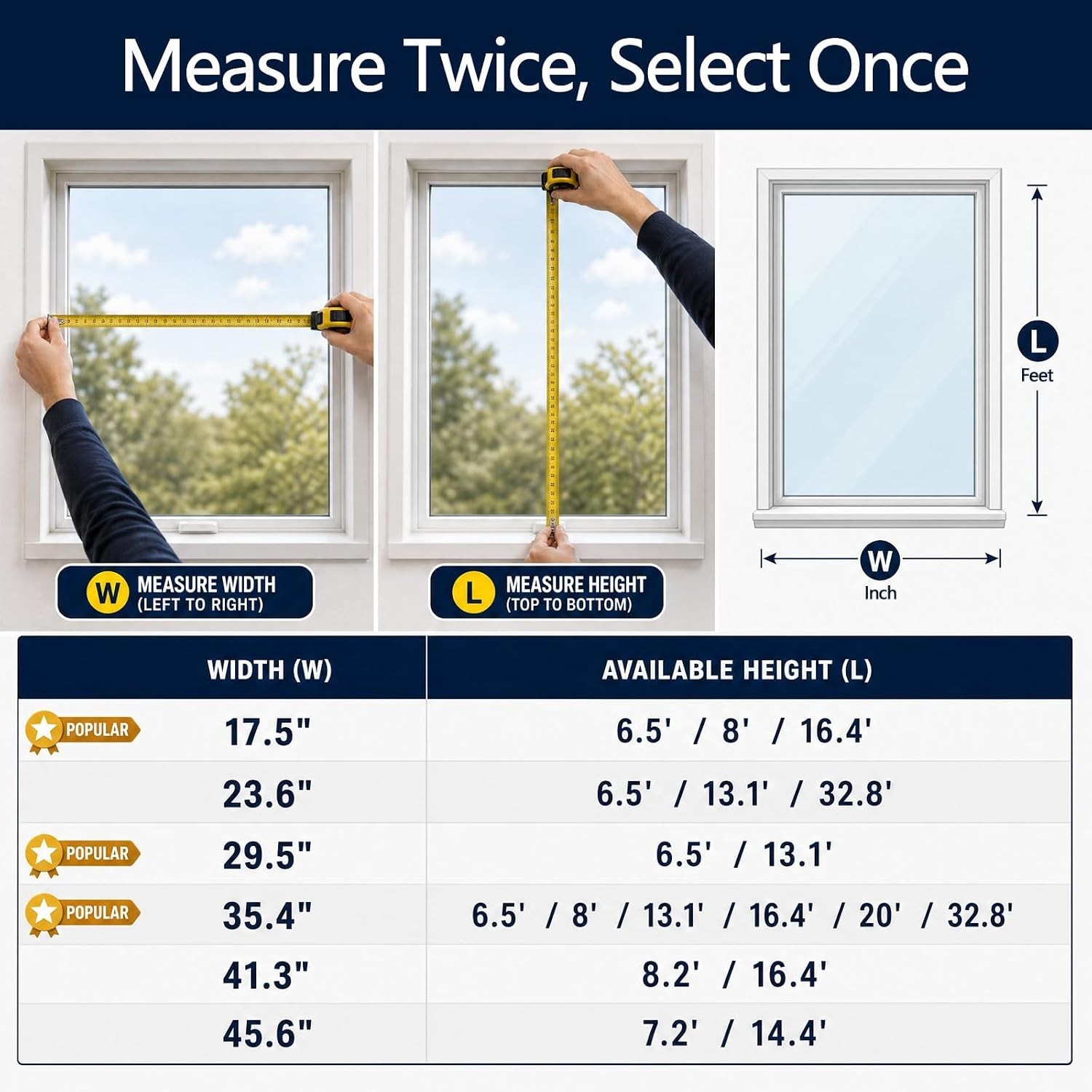 Reflective Black Silver Window Film – See Out Not In, Static Cling, 17.5″ x 6.5″