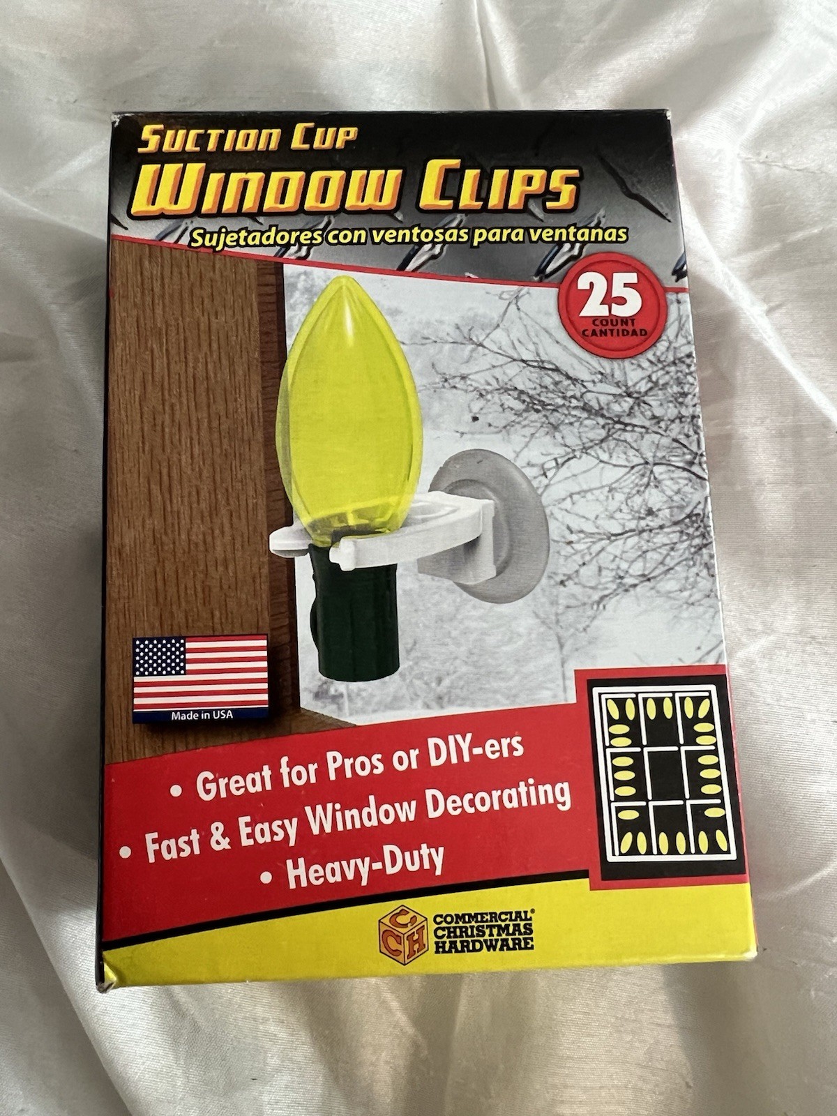Window clips Suction cups NEW 25 Count, Heavy duty