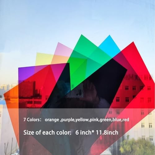 Transparent Decorative Window Film Anti UV Colorful Adhesive Vinyl Heat Insulati