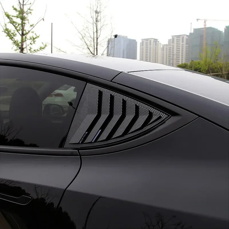 For Tesla Model Y Juniper 2021-2025 ABS Rear Car Window Shutter Cover Louver Sid
