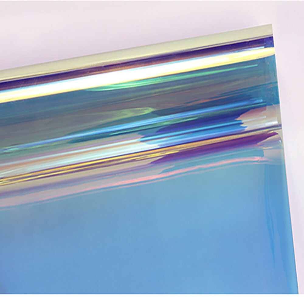 Rainbow Window Film Dichroic Iridescent Film Building Store Glass Tint HOHOFILM