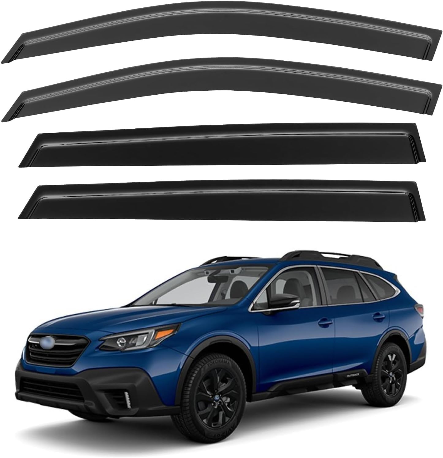 Window Visors Rain Guards Shield for 2020 2021 2022 2023 2024 2025 Subaru Outbac