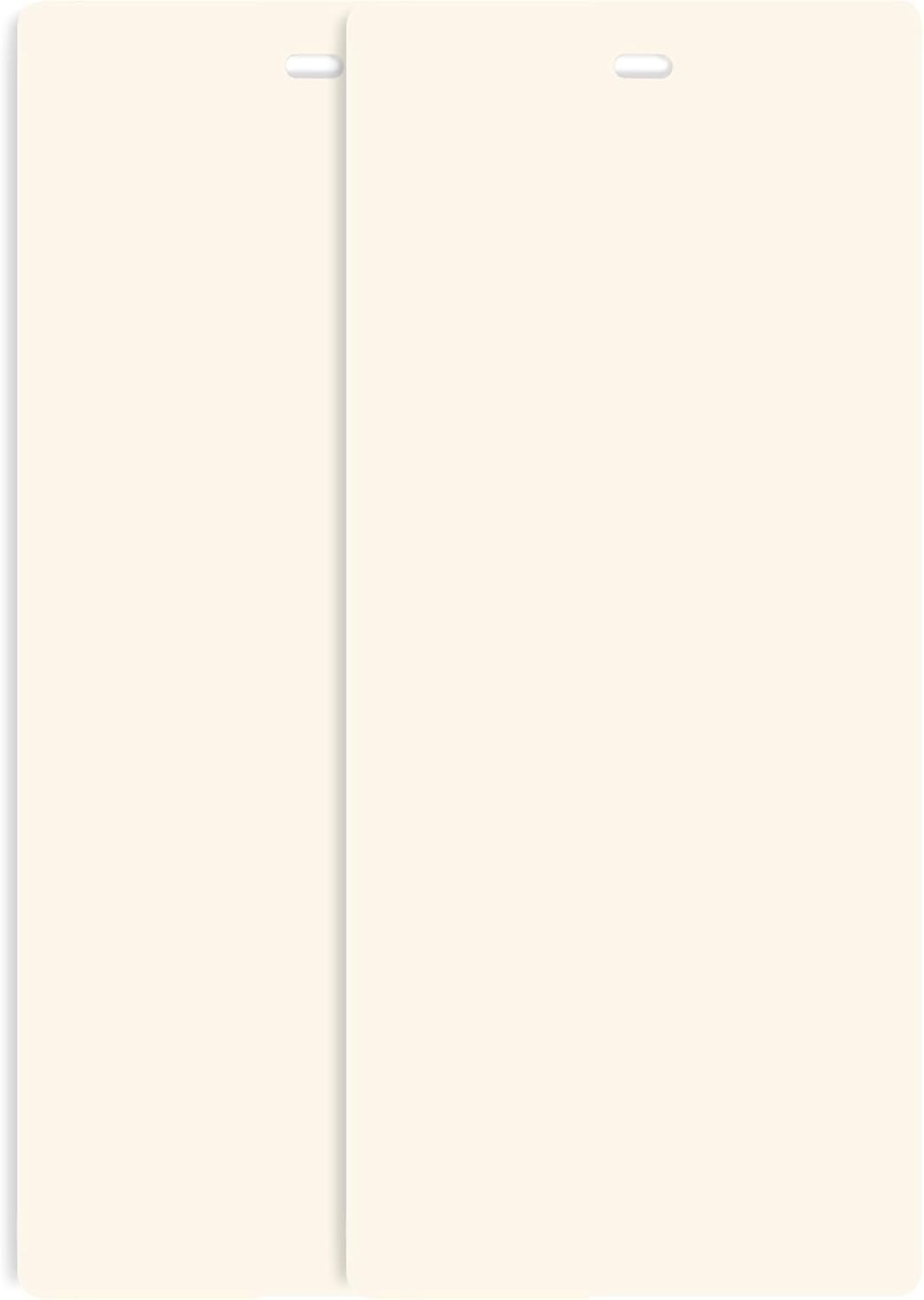 Transform Your Space with Ivory PVC Vertical Blind Replacement Slats 82.5×3.5