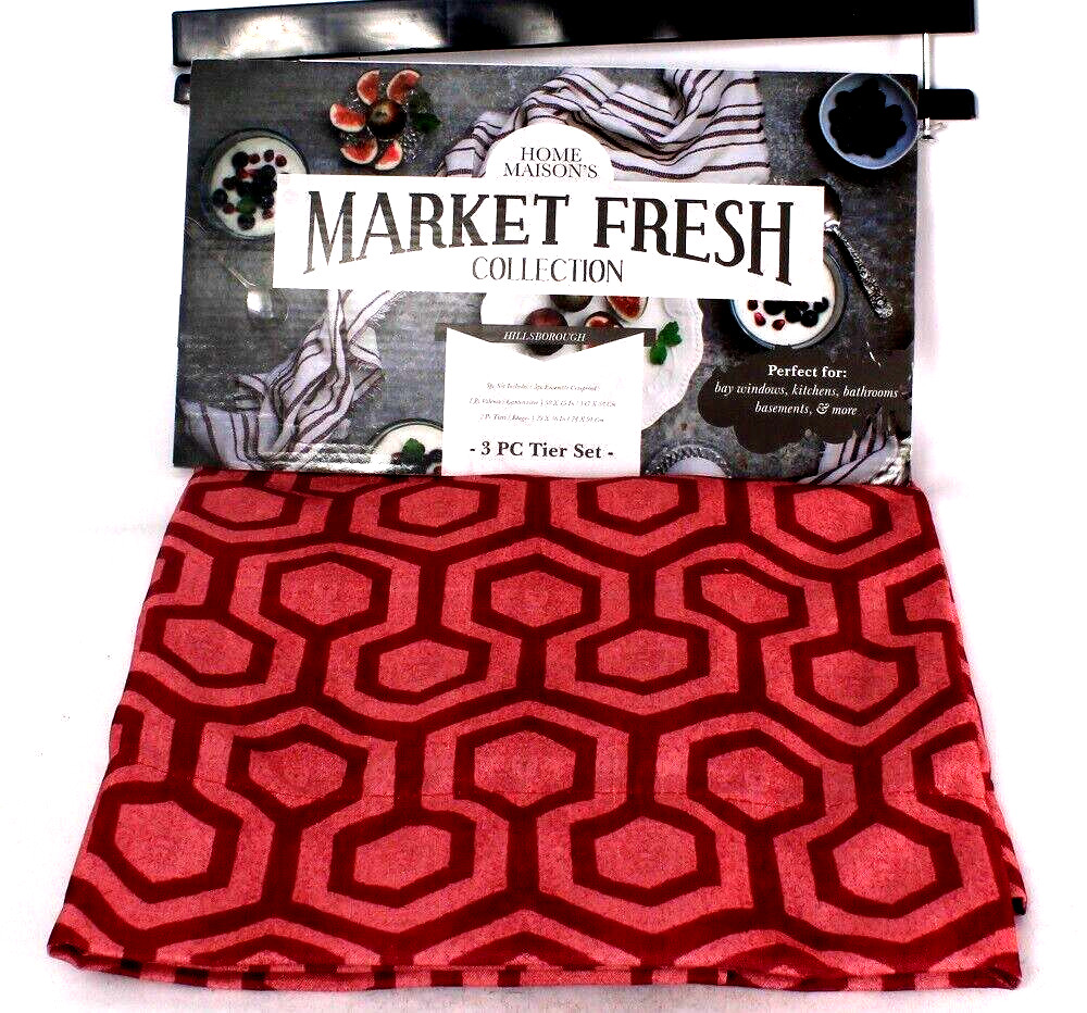 Home Maison’s Market Fresh Collection Hillsborough Garnet 3 Piece Tier Set