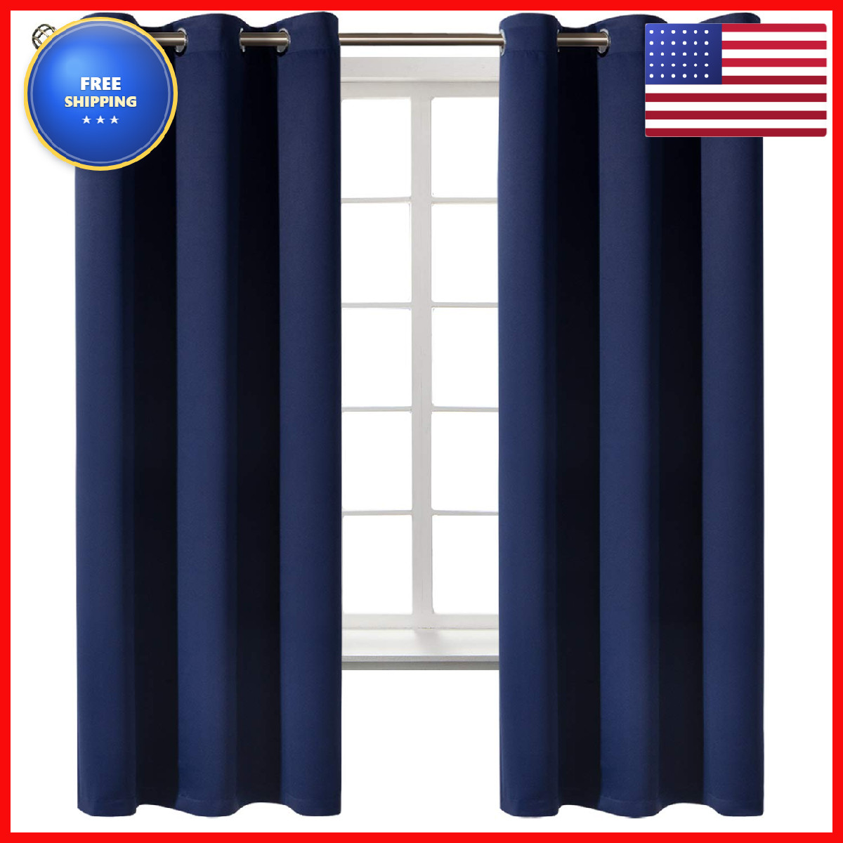 Bgment Blackout Curtains For Bedroom 63 – Room Darkening Thermal