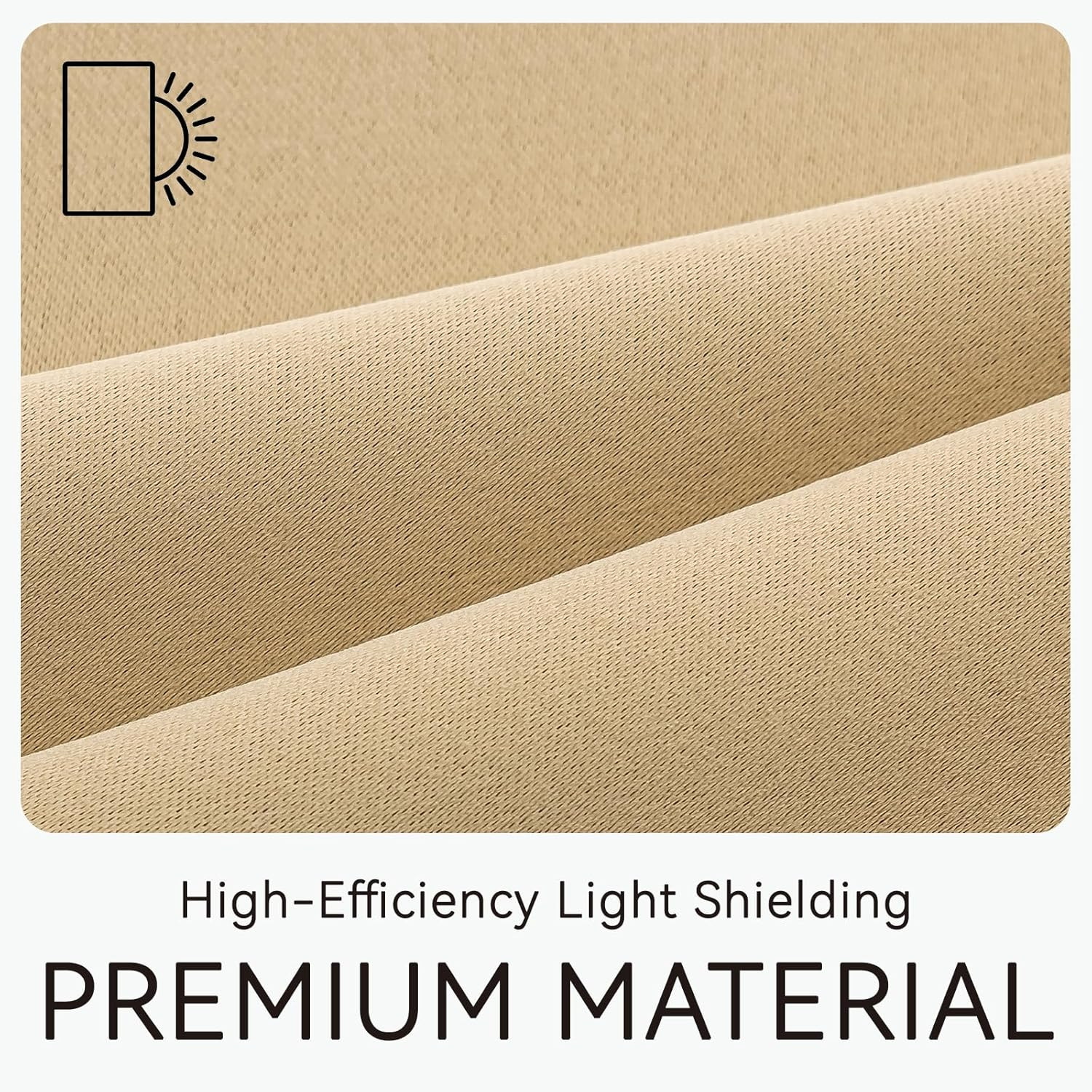 Adhesive Blackout Curtains for Window, Peel-Stick Room Darkener, No Rod, Wall-Sa