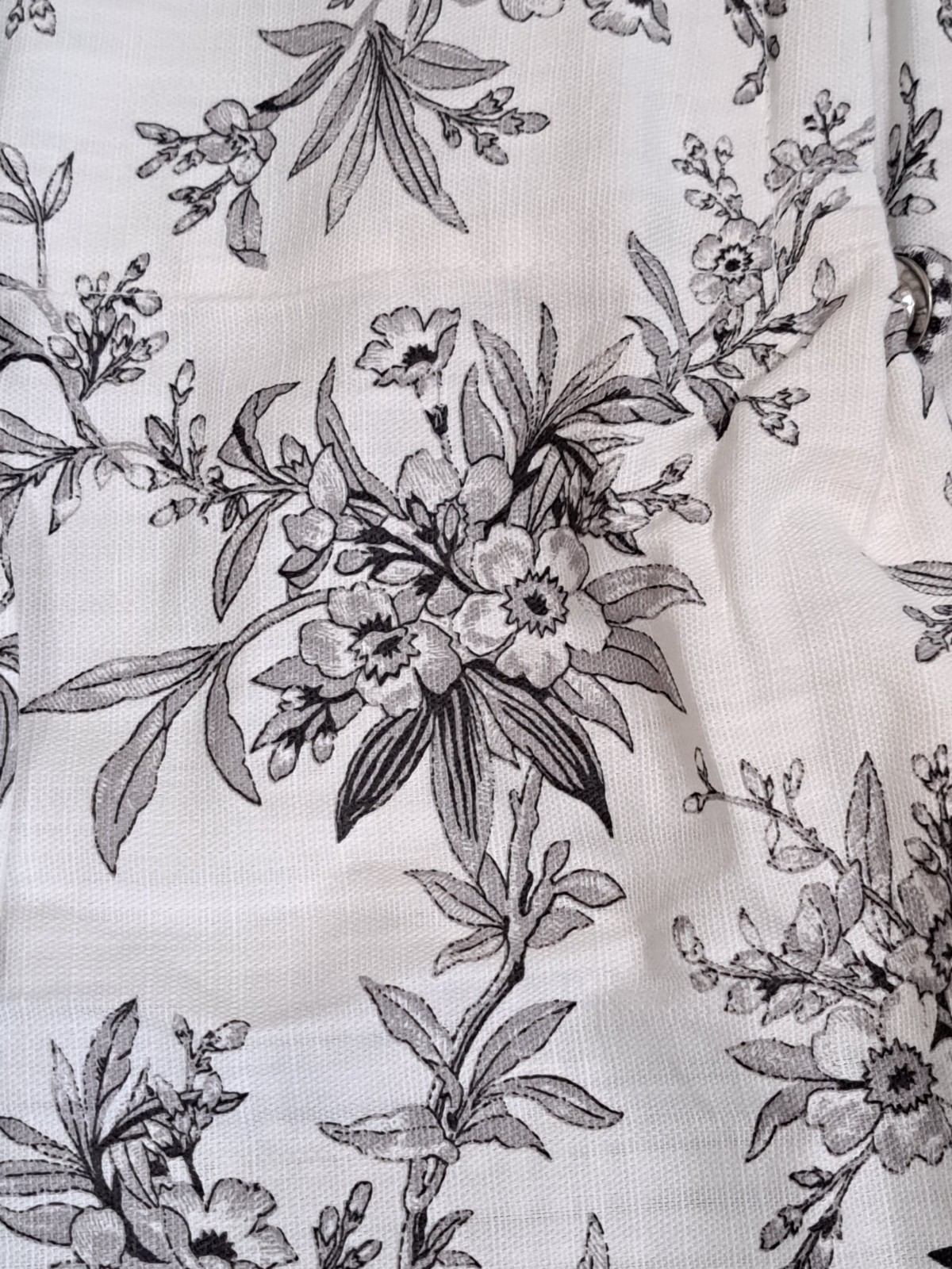 American Living by Ralph Lauren Valance Curtain Floral/Check Cottage Shabby