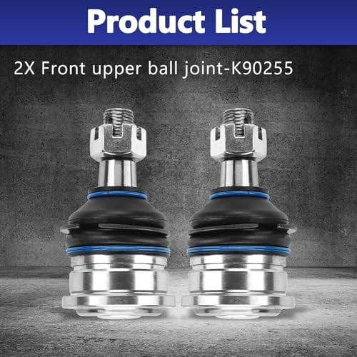 Ball Joints, Front Upper Suspension Driver and Passenger Side Kit Compatible