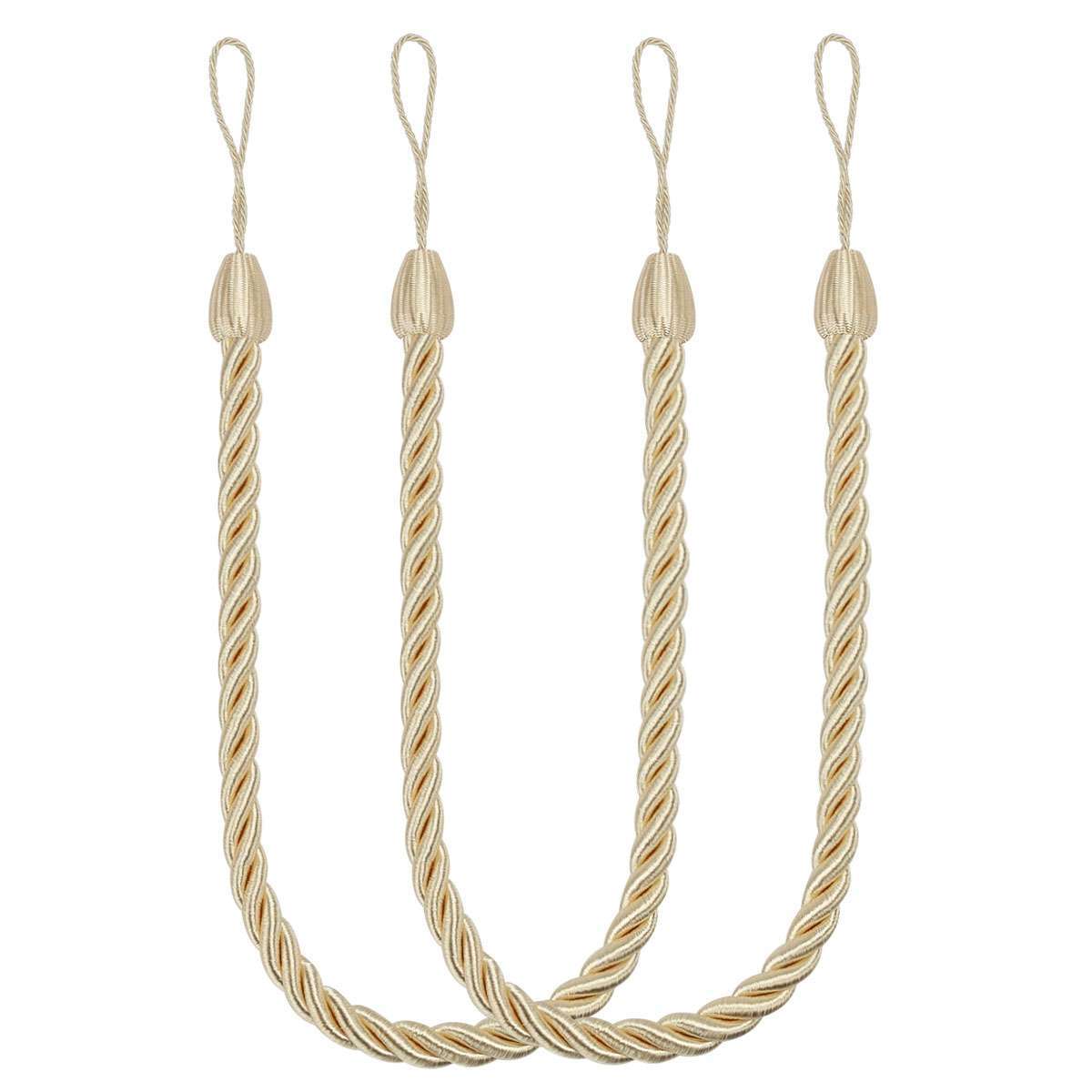 2 Pack Durable Curtain Tie Ropes Holder Tieback Window Tie Backs Home Decoration