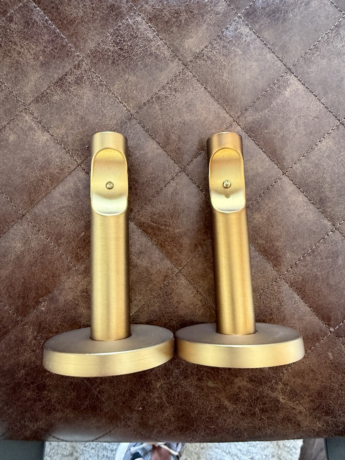 Pottery Barn Standard Modern Hardware Rod Hidden Connection Bracket 28-48″ 1.25″