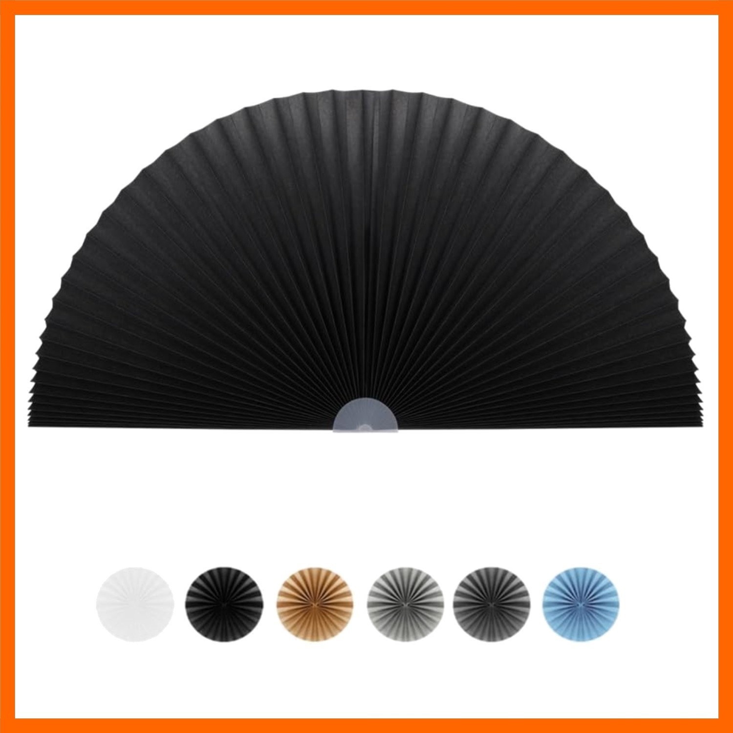 Arch Window Shade Radius 24 inch Half Circle Arched Non-Woven Stick on Cut to…
