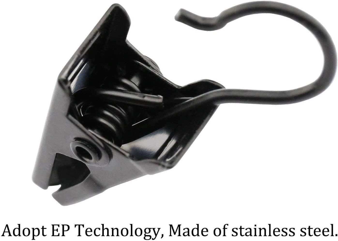 Sturdy Rust-Resistant Black Clips – 30-Pack for Decoration & Organization