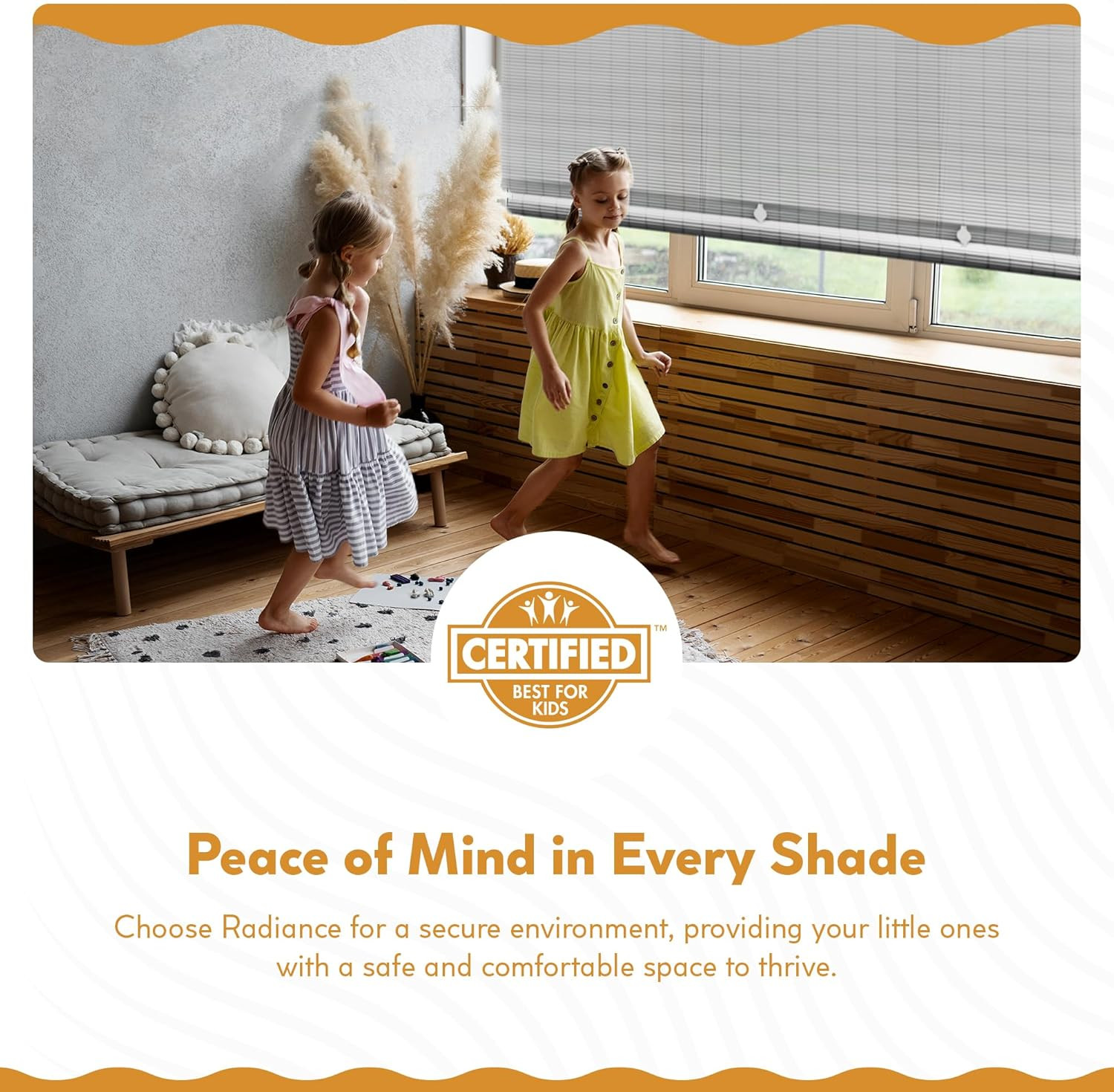 Radiance Cordless Outdoor Shades for Porch, Patio & Windows – Waterproof PVC Bli