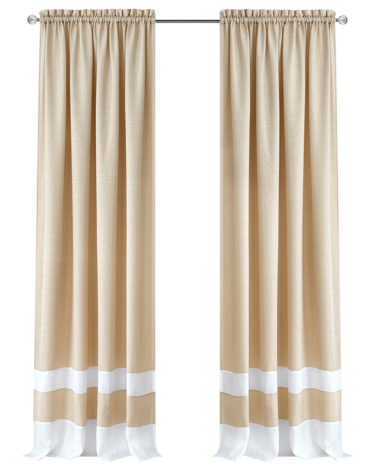 Light Filtering Curtain Panel for Windows – 52 x 84 – Lightweight Rod Pocket …