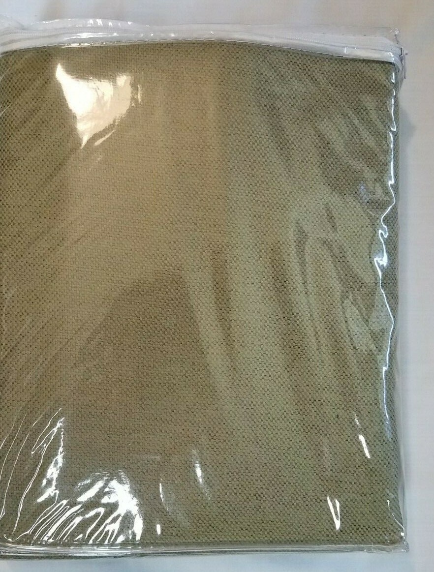 EverRouge Solid Texture Solar Grommet Curtain Panel Olive 52 in x 84 in NEW