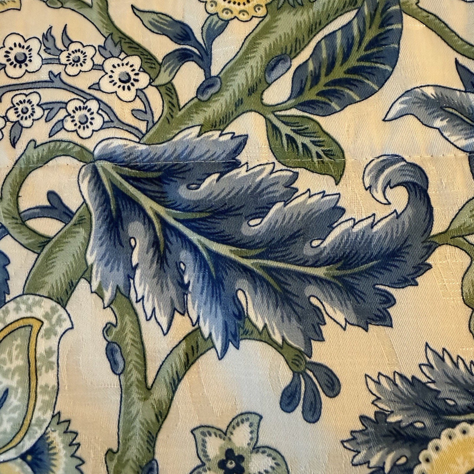 SET Of 2 Waverly Imperial Dress Damask USA VTG Floral Window Valances 21”x48”
