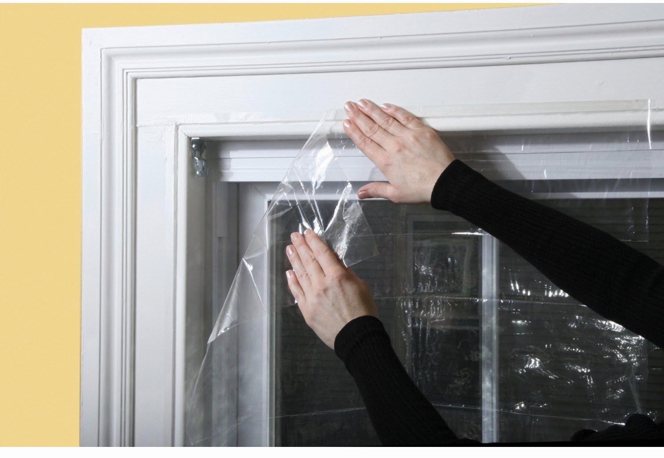 Lot Of (2) Frost King Window Winterizing Insulation Shrink Kit 42in x 62in