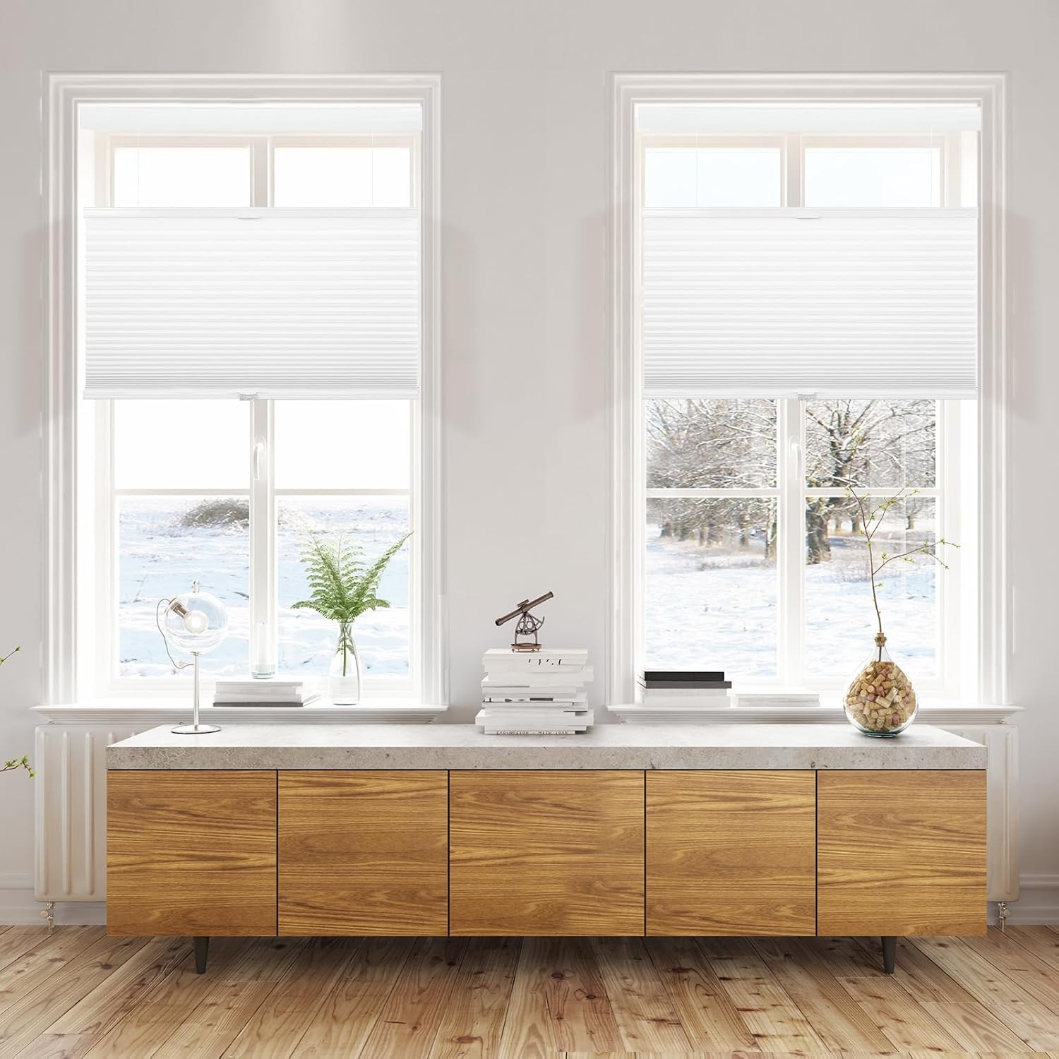 Top down Bottom up Cellular Blinds,Cellular Shades Blackout, Honeycomb Window Sh