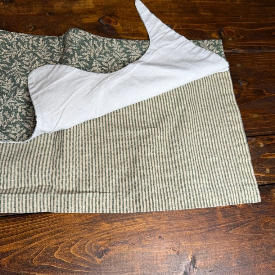Waverly Classics Broadway Valance Fernwood VTG Scalloped Dbl Layer Country Core