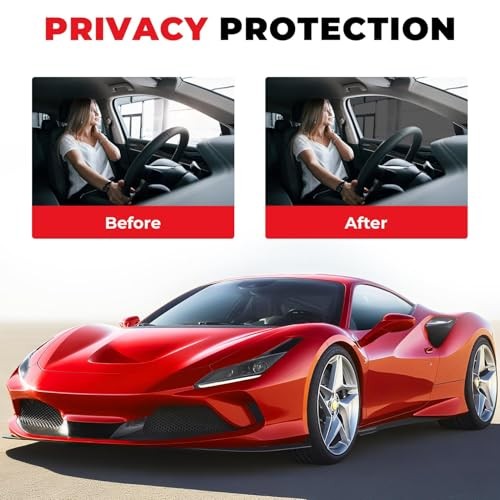 15% VLT Ceramic Car Window Tint Film (20In x 20Ft), 99% UV 20in x 20Ft 15% Vlt