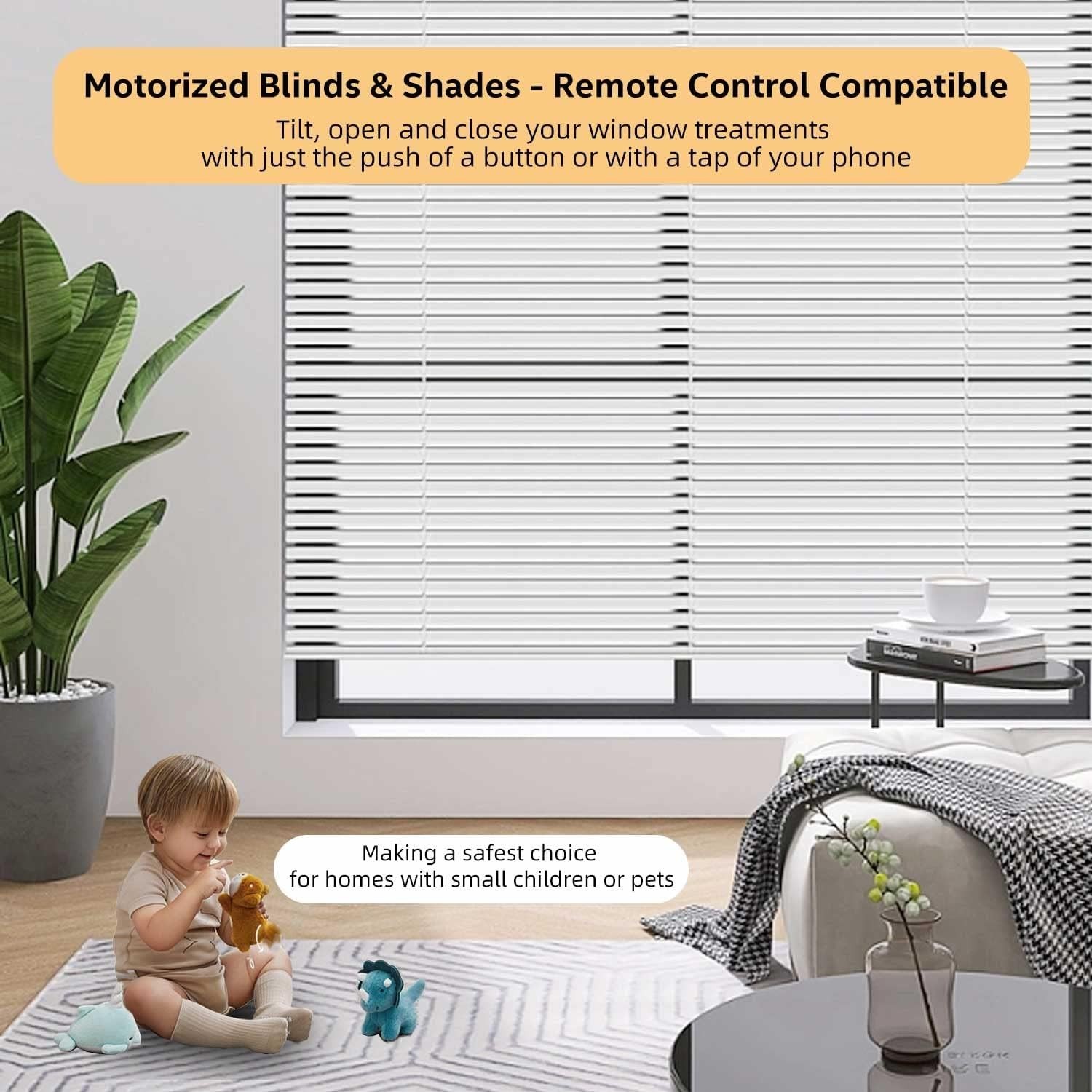 Motorized Roller Shade Opacity: Blackout