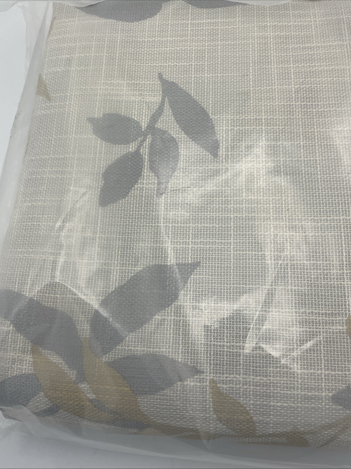 Sunsmart Window Curtain Grommet Panel Julie 84x50in Yellow Floral