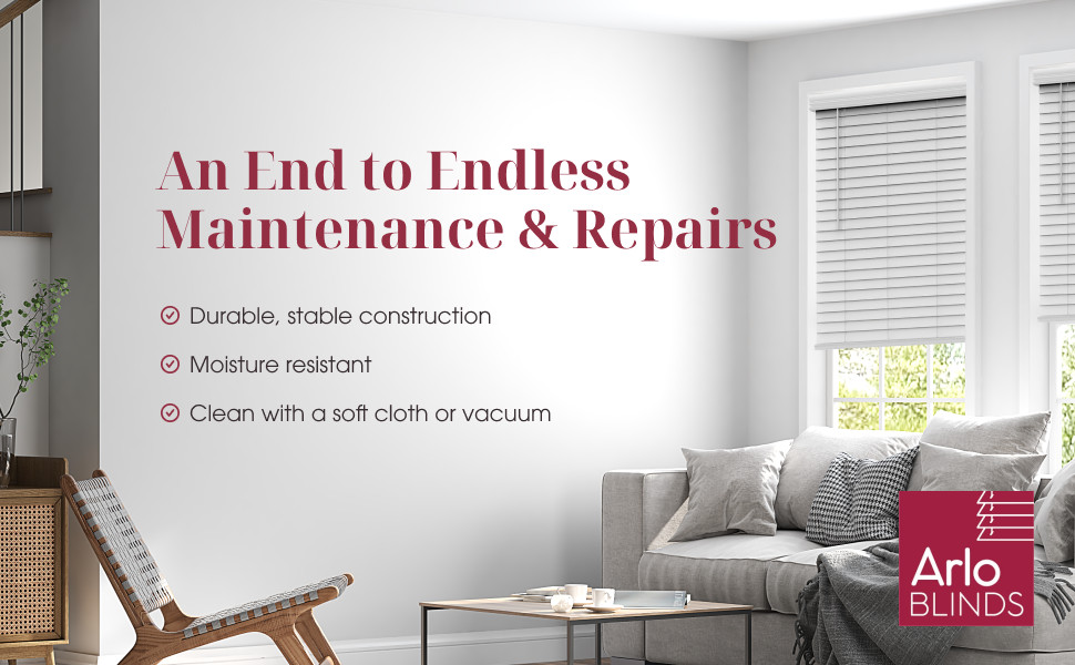 Faux Wood Blinds, 2″ Cordless Horizontal Blinds with Crown Valance, 70.25″W x