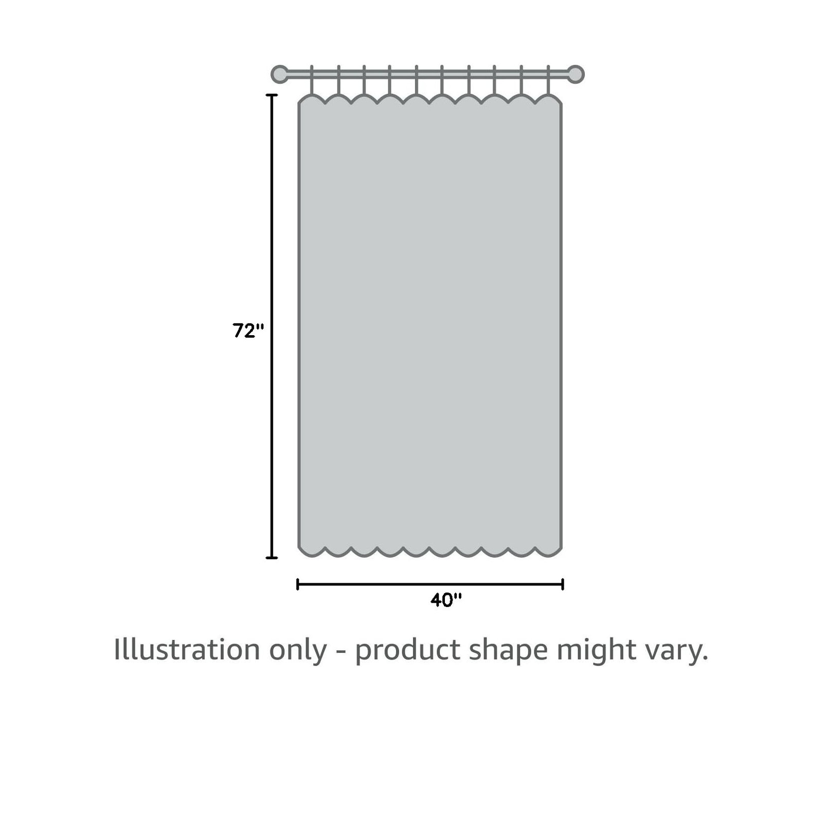 Light Filtering Sheers, 2 Panels 40×72 Inches, Linen Blend, Beige
