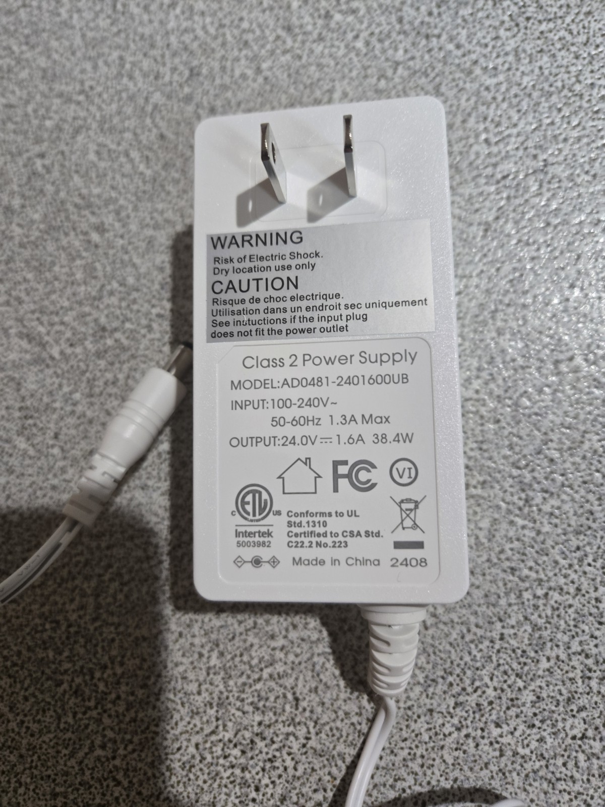 Hunter Douglas Gen 3/Kirsch silent Drapery Motor -HD60G-PV with POWER SUPPLY