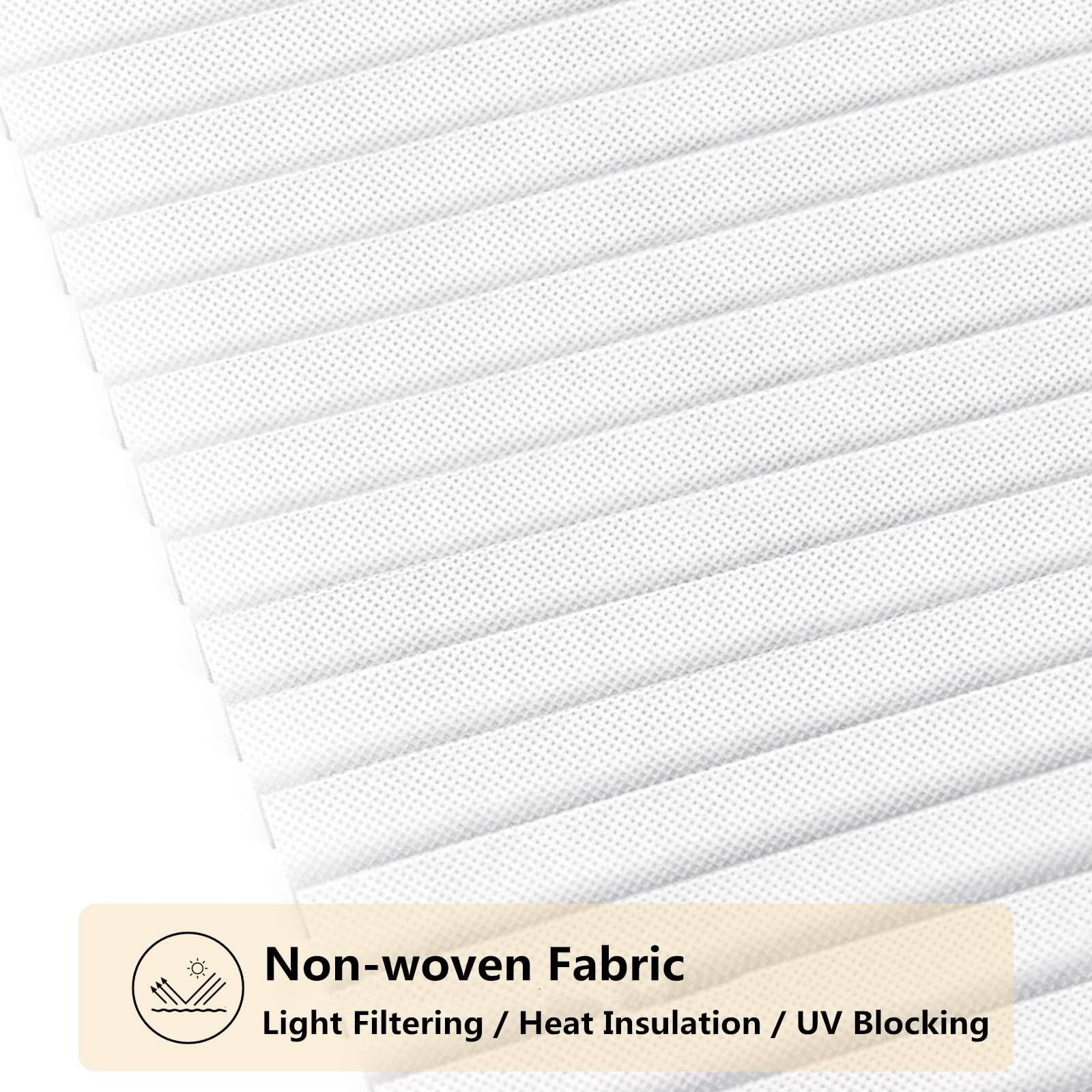 Arch Window Shade Radius 18 inch Half Circle Arched Non-Woven Stick on Cut to…