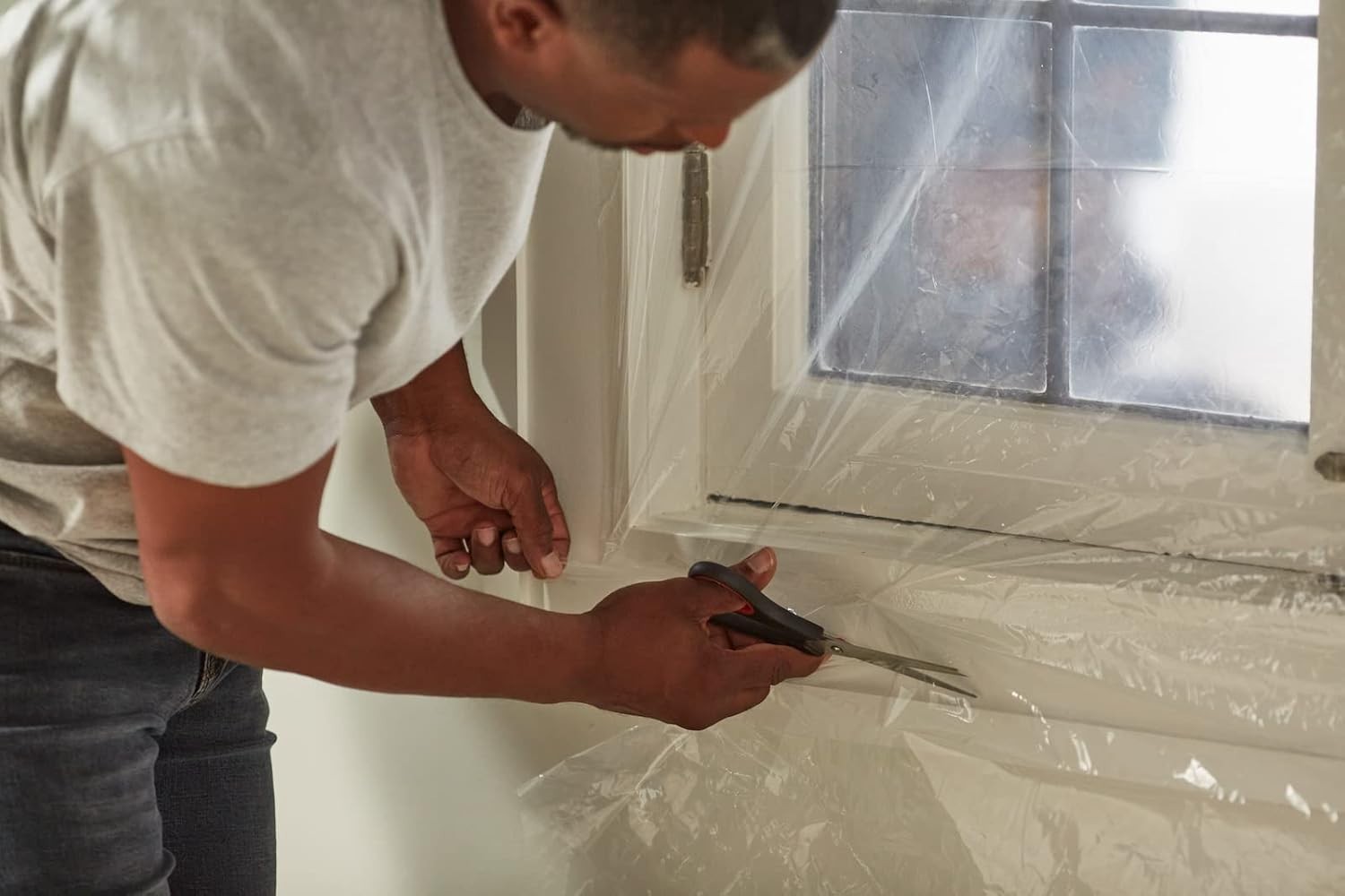 Duck MAX Strength Window Insulation Kit Winter Window Seal Kit Fits up to 5 Wind