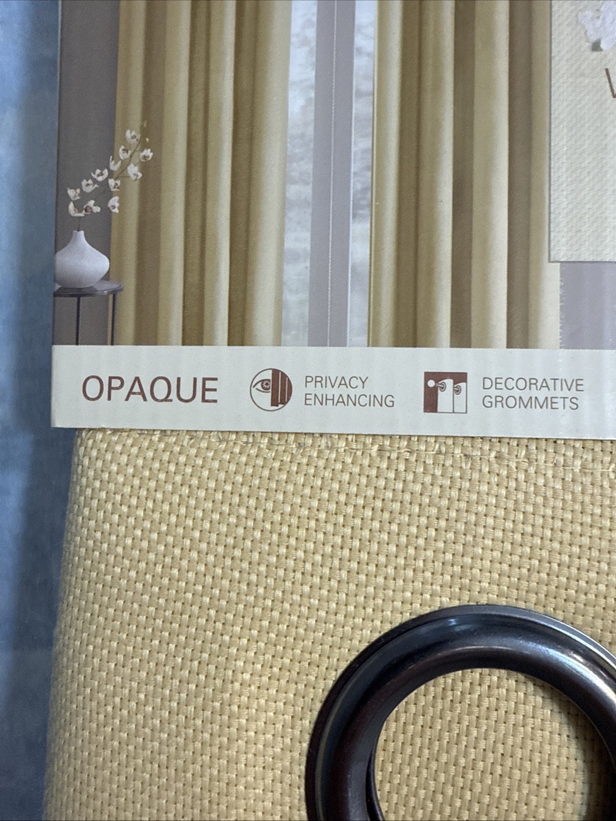 2 Panels Sonoma Alton Window Panel STRAW 50 x 84 Opaque Curtains From Kohl’s