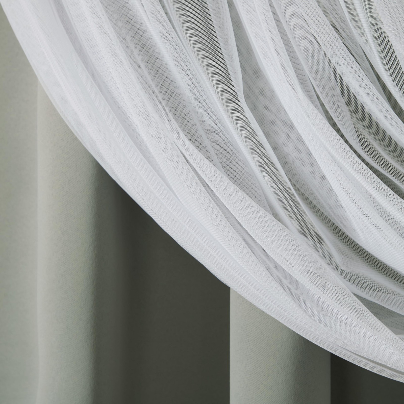 TOWN & COUNTRY LUXE Talia 2-Pack Curtains 52×108 Grommet Top Soft Grey