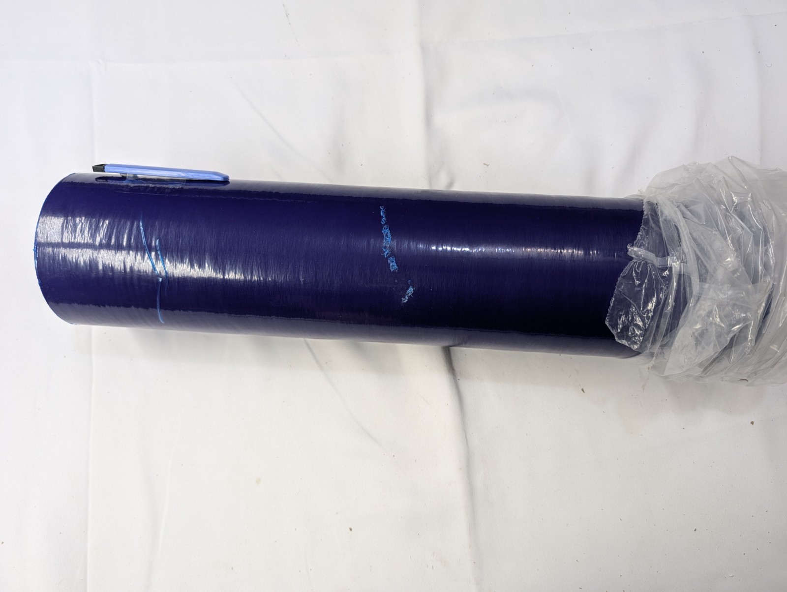 WT15B-21600UV 21″x600′ Blue Surface Protection Film Roll UV Resistant