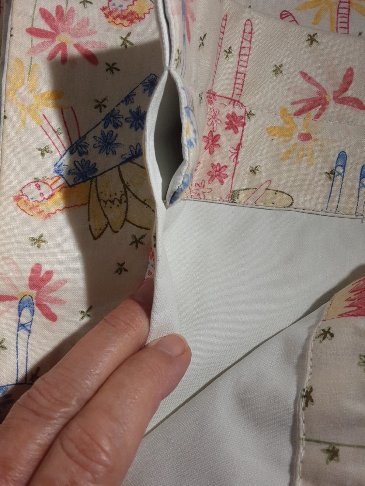 BLOOMCRAFT FAIRY PRINT Lined Pair Drapes 52 X 64″