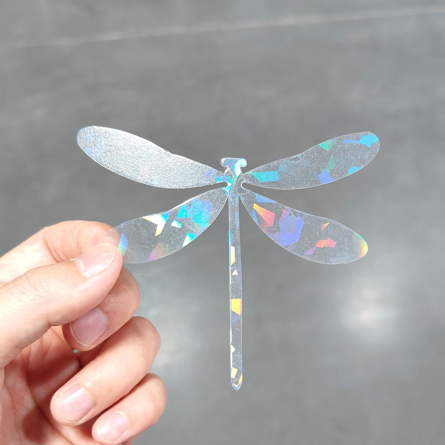 Holographic Window Decals for Bird Strikes – Glass Reminder Anti-Collision Self-