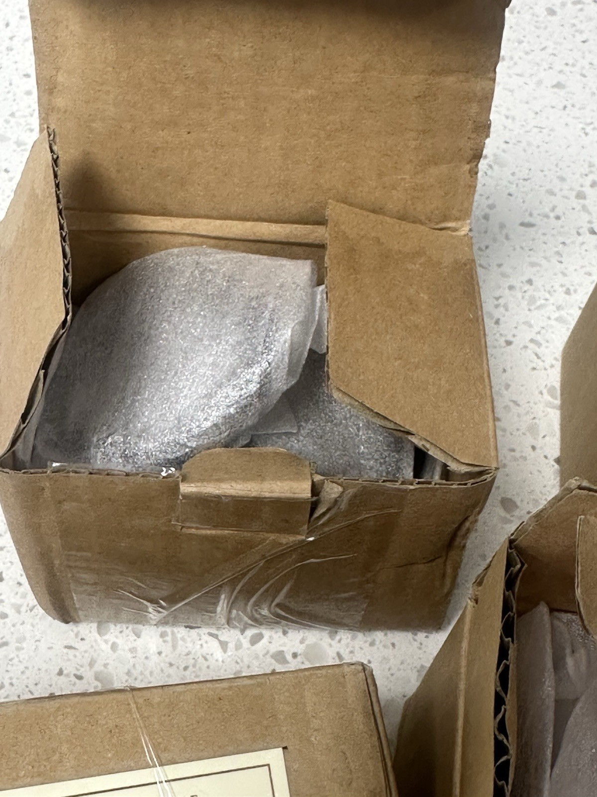 Restoration Hardware Large Loop Rings Lot Of 28 Antique Bronze Finish Open Box