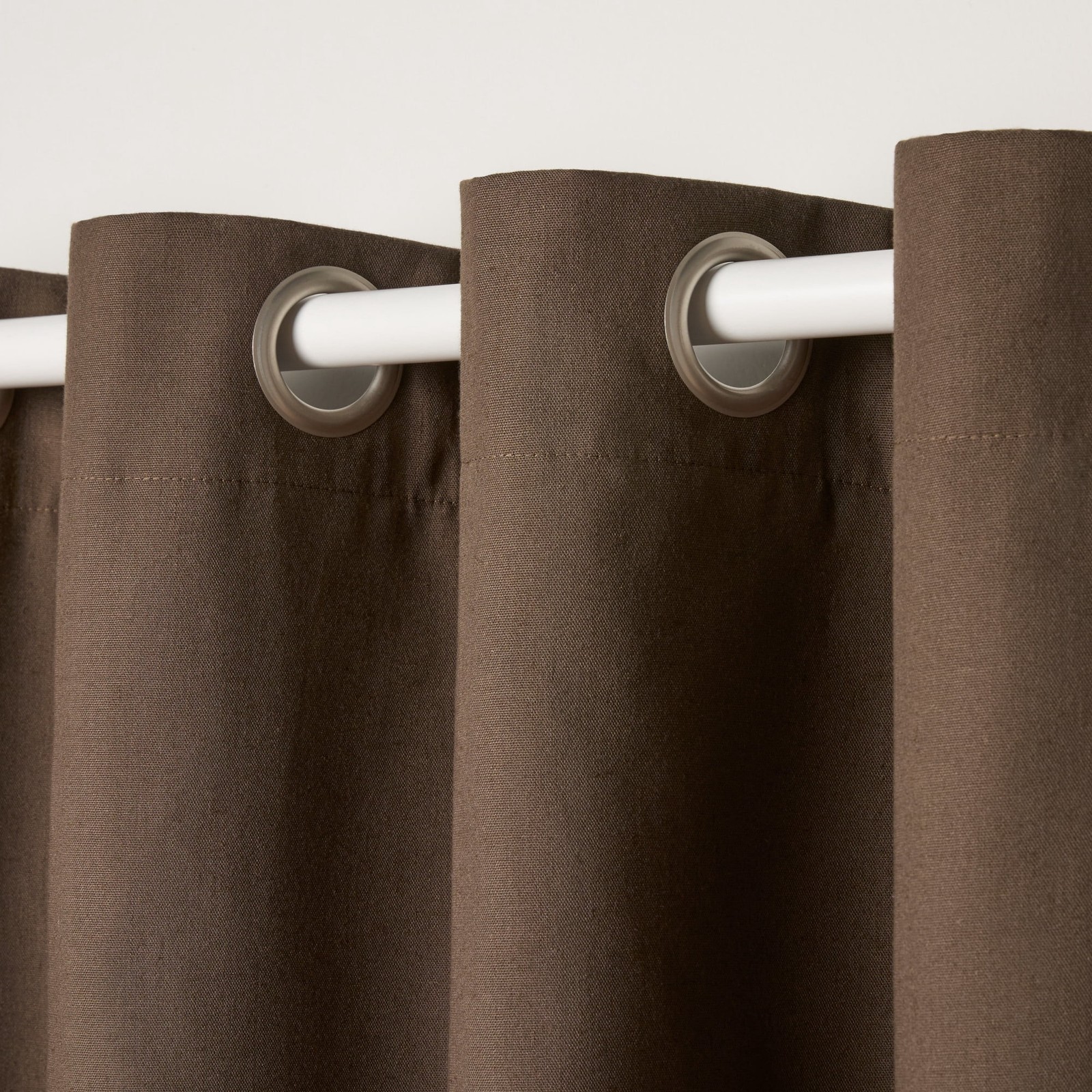 BASICS Bertram Solid Linen Texture Indoor Curtains Room Darkening W/ Energy