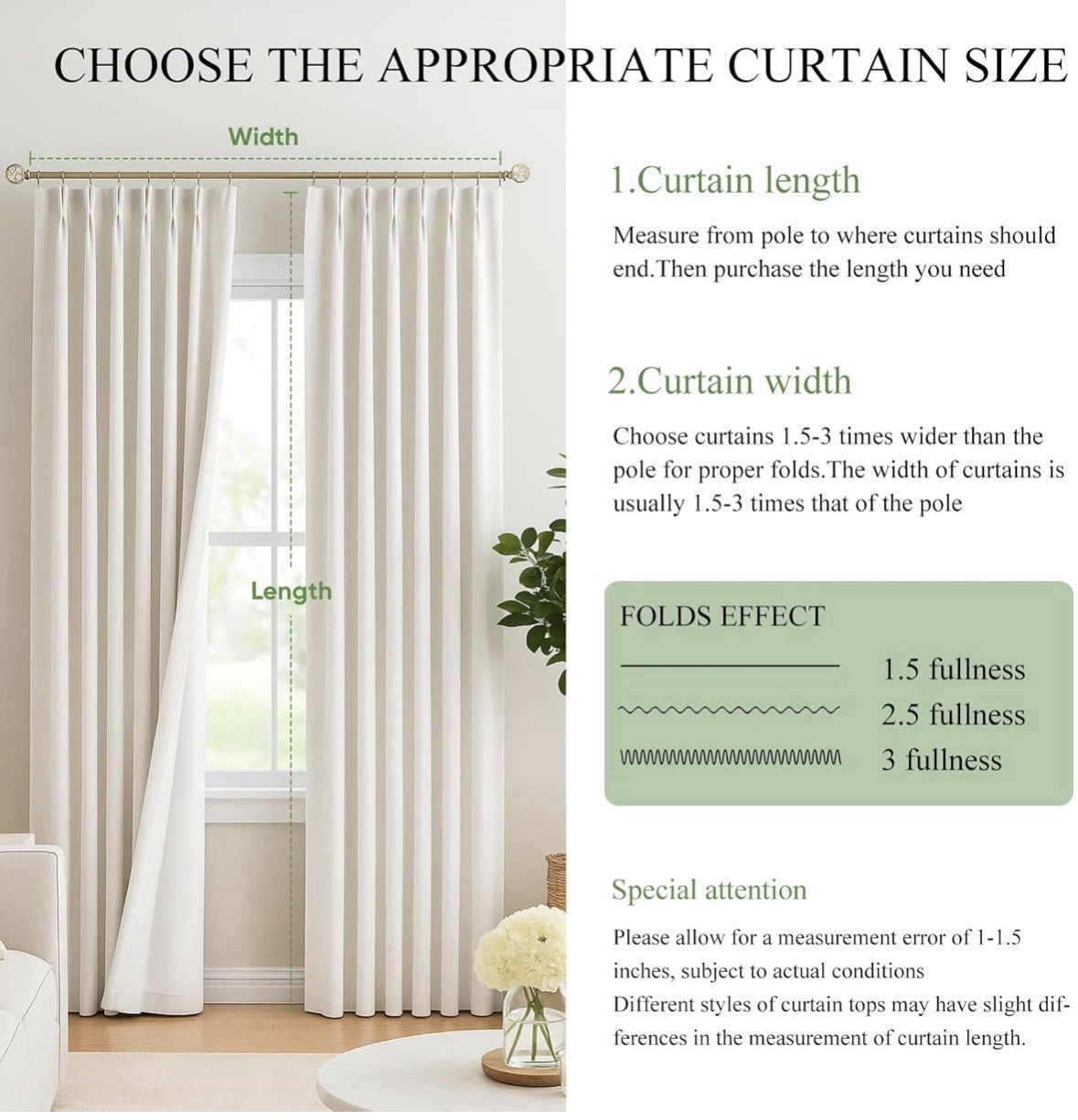 Linen Blended Full Blackout Noise-Reducing Thermal-Insulated Pinch Pleated Cu…
