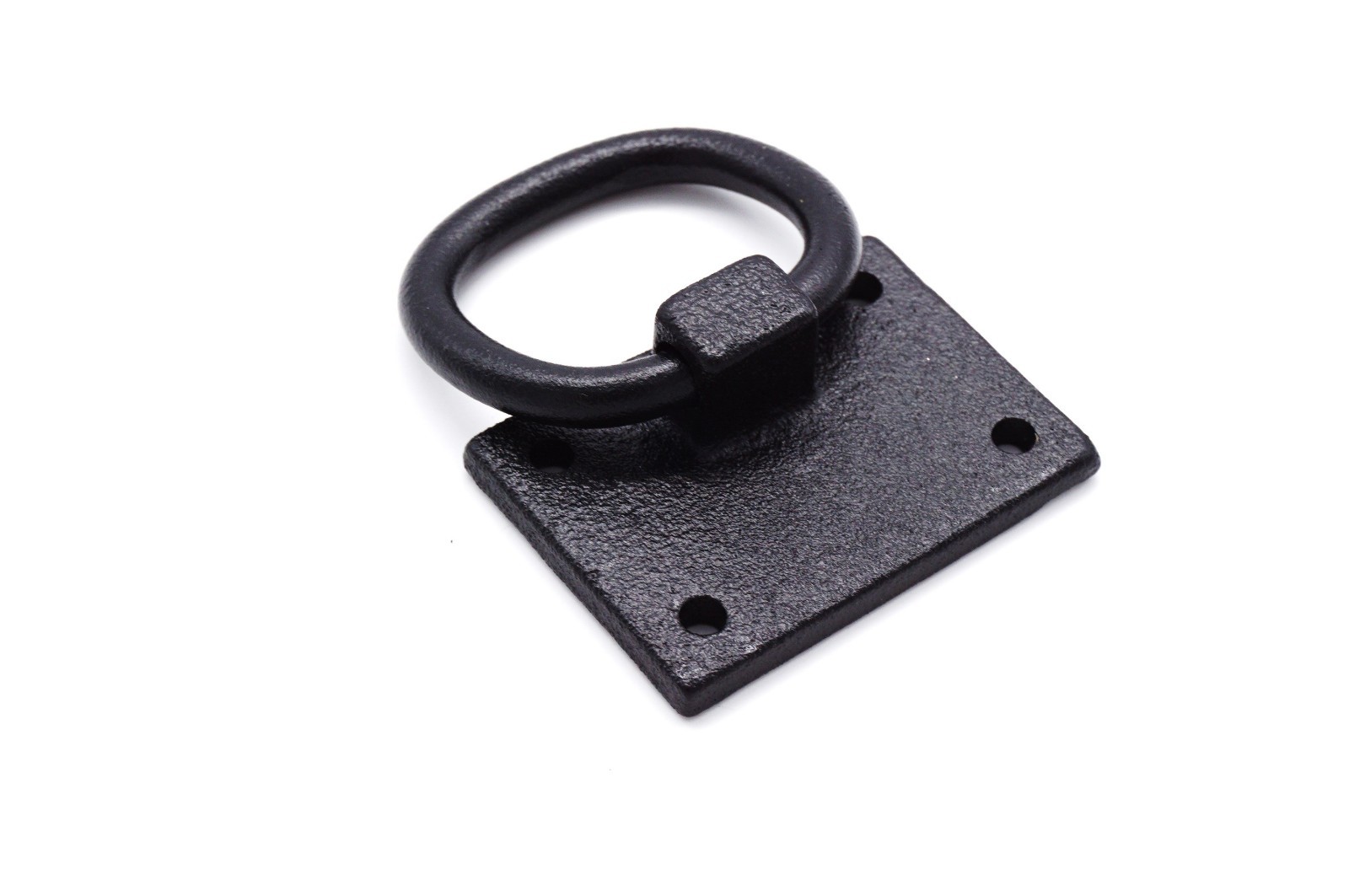 2″ Black Iron Ring Pull Antique Black Cast Iron Ring Pull Shutter Ring Pull