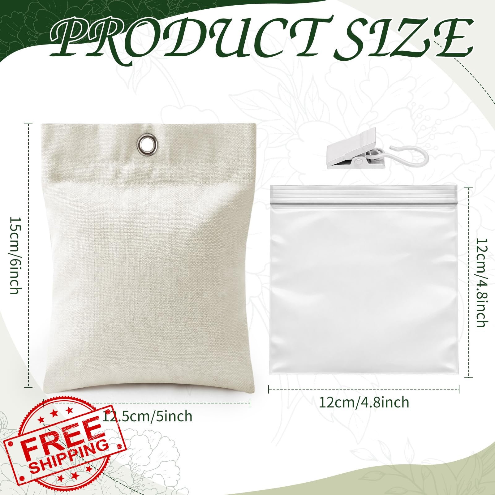 Relaxweex White Curtain Weights 6 Pack 16oz