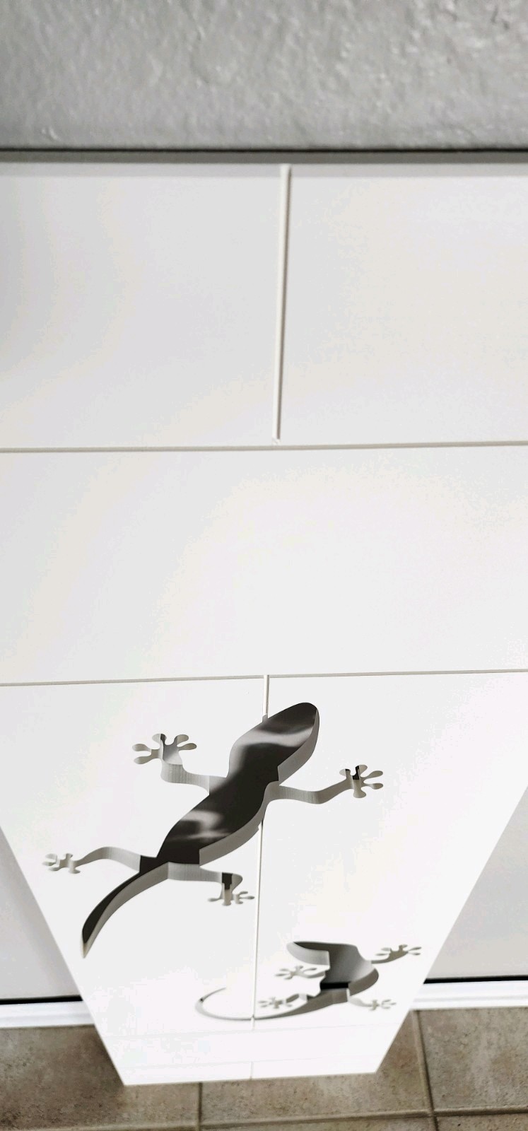 Decorative Window Shutters, Lizards Design, Sold in Pair of 2 shutters