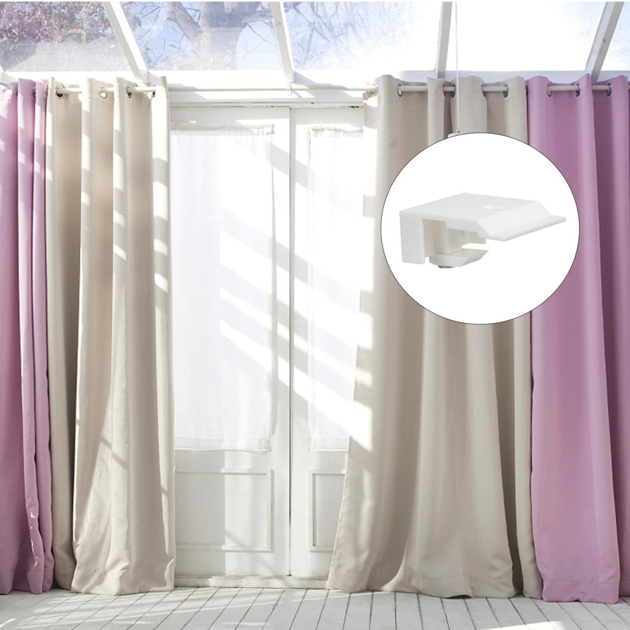 10 PCS Mount Bracket Holder, Pleated, Cellular Shades, Headrail Support Clip