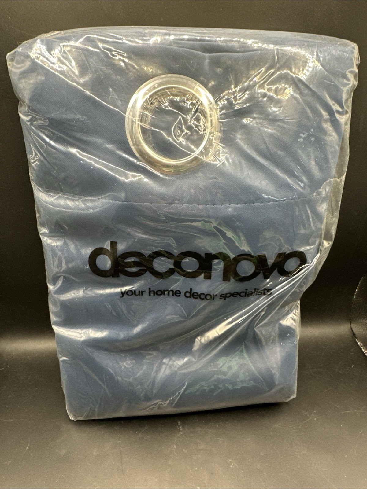 Deconovo Blackout Curtains 42”x63” Blue 2 Panel Silver Gromets