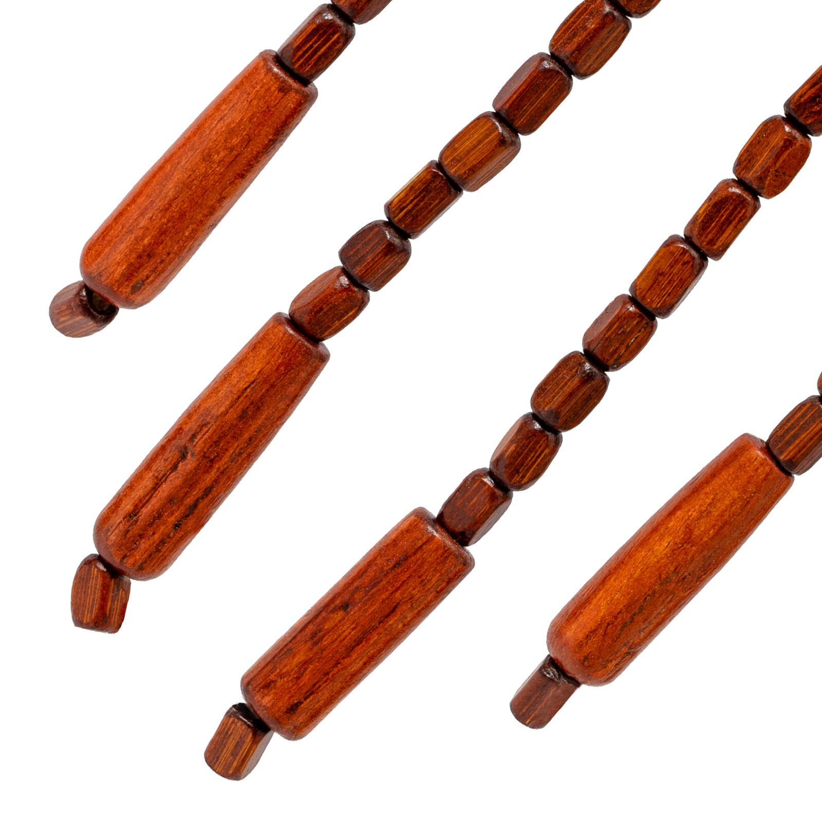 32Lines Porch Partition Curtain Wooden Beads Curtain Bedroom Living Room Curtain