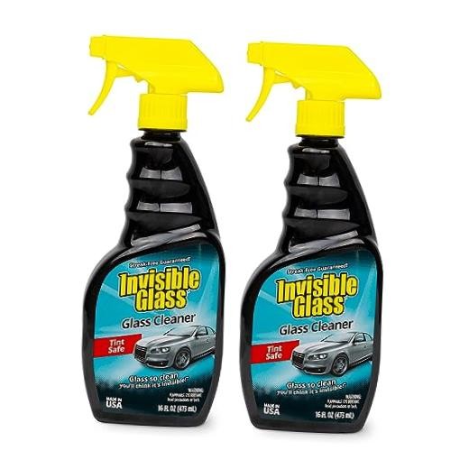 92163-2PK Premium Glass Cleaner Spray for Car Windshields 16 Fl Oz (Pack of 2)